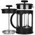 CAFETERA VIDRIO/PLASTICO NEGRO - comprar online