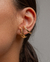 Brinco Earcuff Triplo Banho Ouro na internet