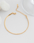 Pulseira Malha Fine Banho Ouro - comprar online