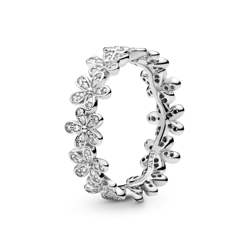 Anillo Pandora Flor De Margarita Brillante 925