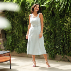 Vestido Com Zíper Claro - comprar online