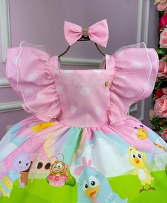 Vestido Infantil Temático Galinha Pintadinha - comprar online