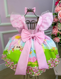 Vestido Infantil Temático Galinha Pintadinha na internet