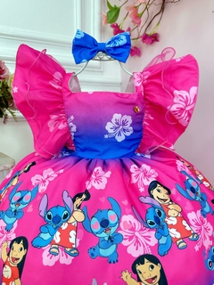 Vestido Infantil de Festa Temático Stitch - comprar online