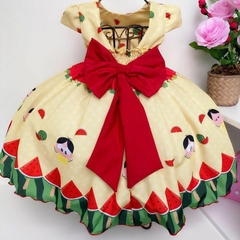 Vestido Infantil de Festa Temático Magali na internet