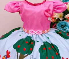 Vestido Infantil Temático Galinha Pintadinha Luxo - comprar online