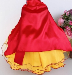 Vestido Infantil Temático Branca de Neve Luxo - loja online