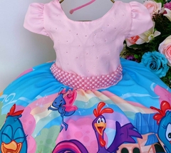 Vestido Infantil Temático Galinha Pintadinha Luxo - comprar online