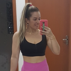 Top Cropped com Zíper - Oba Moda Fitness