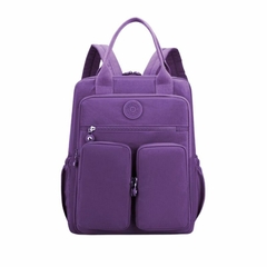 Mochila tactel grande com bolsos - comprar online