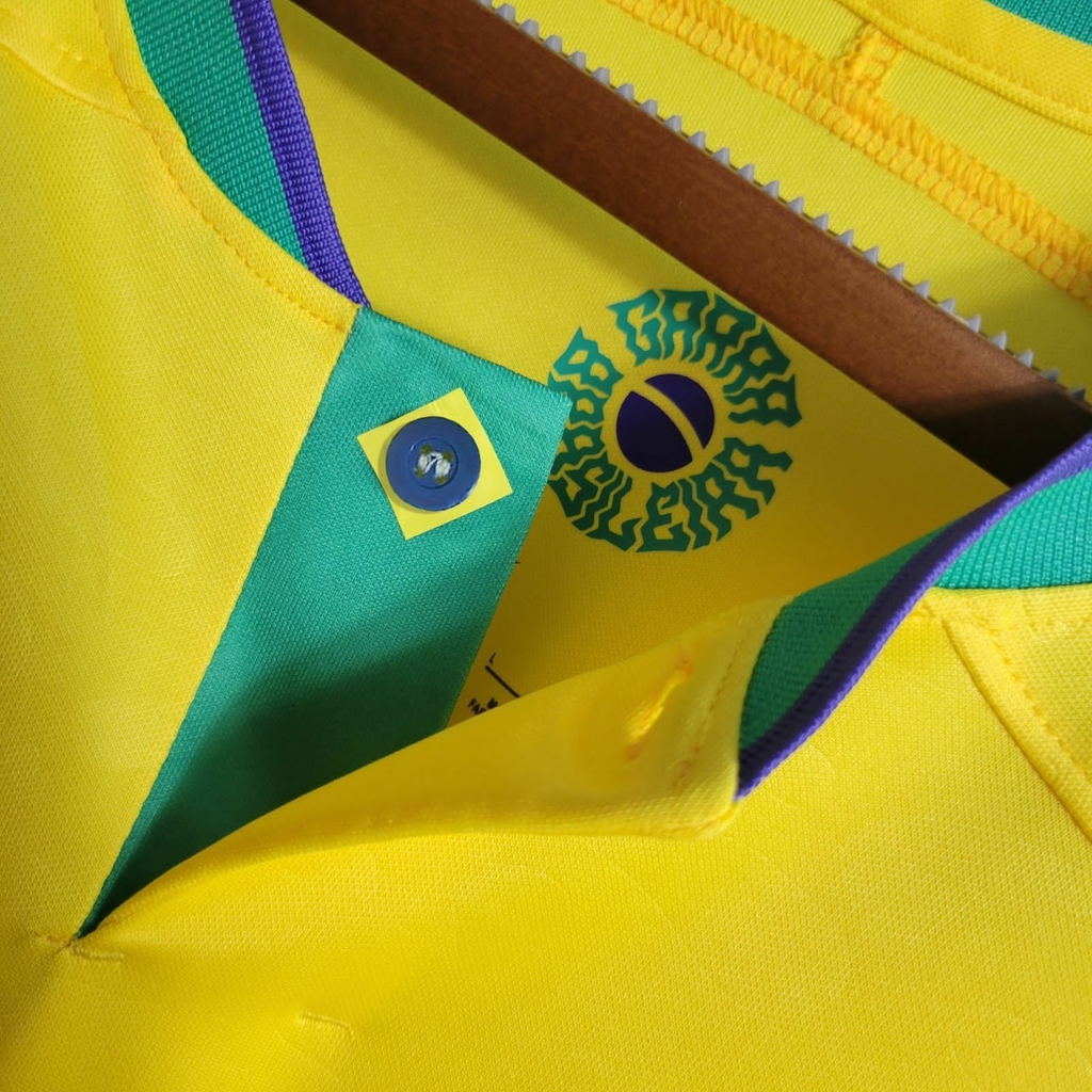 Camisa Titular Brasil copa 2022 - Masculina - Torcedor - Nike