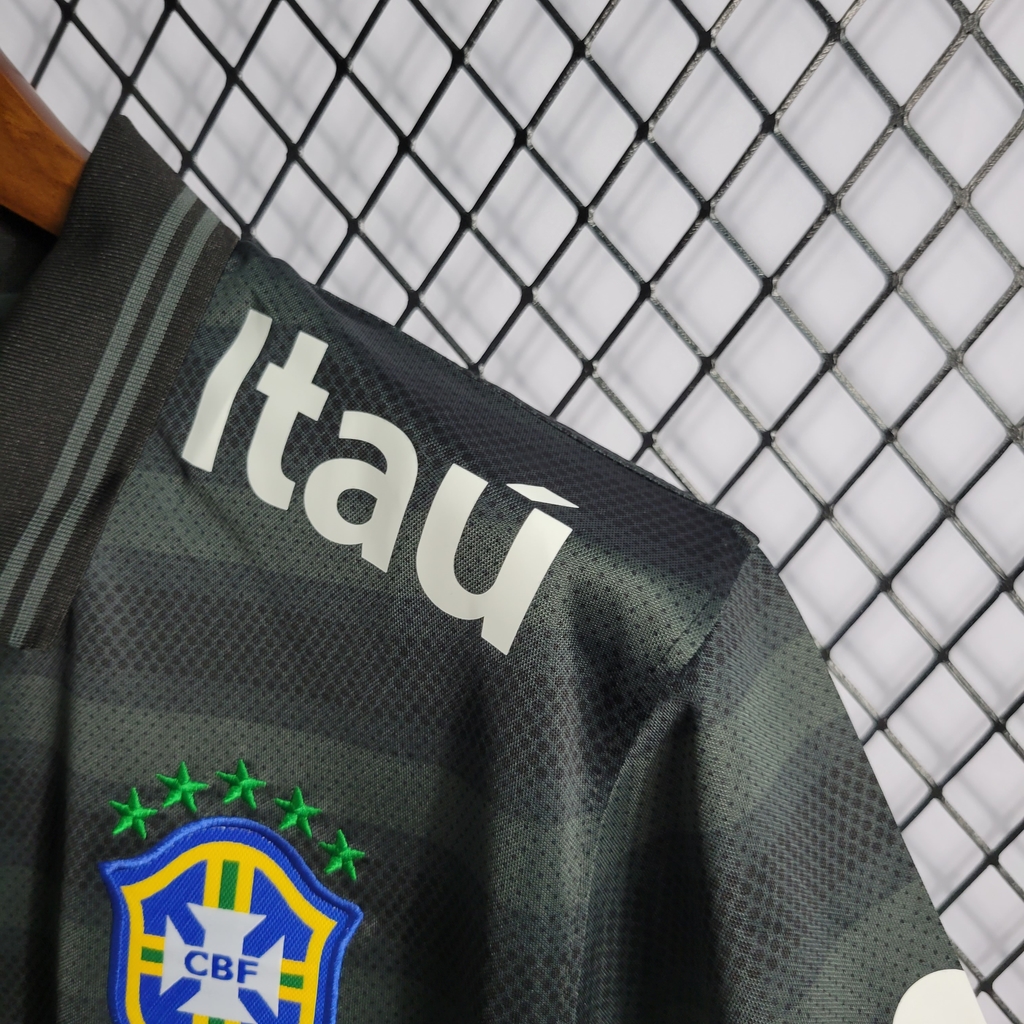 Camisa Polo Brasil PRETA - NIKE