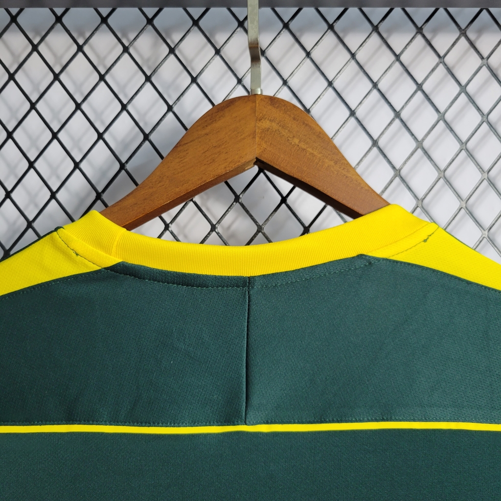 Camisa Brasil 1998 Verde Goleiro Retrô - Masculina - Torcedor - Nike 