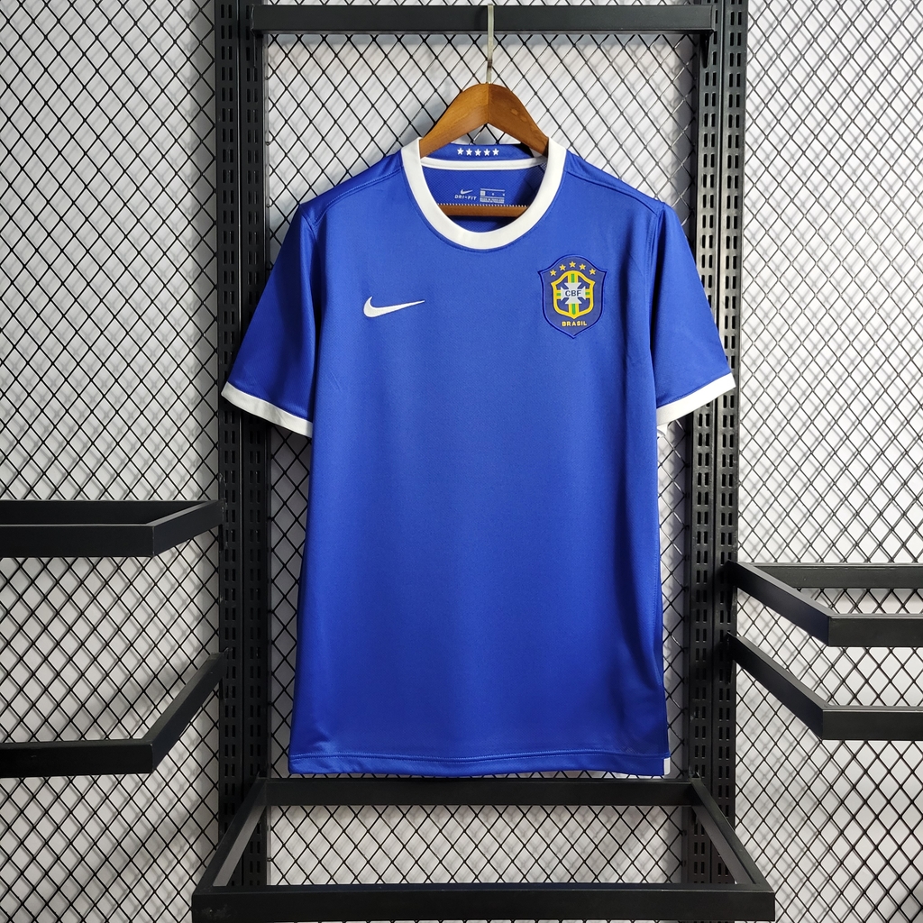 Camisa SELEÇÃO do brasil Azul II 2020 Torcedor NIKE Masculina - Azul