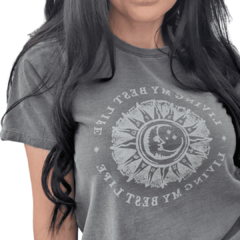 T-SHIRT ESTONADA CHUMBO MISTICY 100% ALGODÃO FEMININA - Nosso vicio 