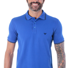 CAMISA POLO AZUL