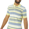 CAMISA POLO PIQUET AMARELO LISTRADA