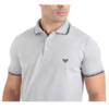 CAMISA POLO PIQUET CINZA