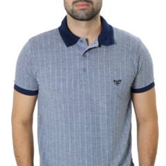 CAMISA POLO PIQUET CINZA ESCURO