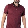 CAMISA POLO PIQUET VINHO