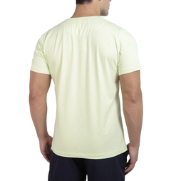 CAMISETA PREMIUM ALGODAO EGIPICIO VERDE LIMAO GOLA REDONDA - comprar online