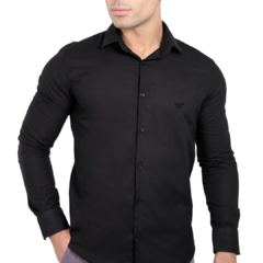 CAMISA SUPER SLIM FIT PRETA