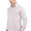 CAMIZA SLIM FIT ALGODAO EGIPCIO QUADRICULADA VINHO FIO 80