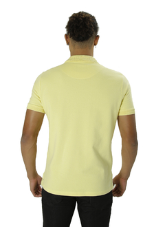 CAMISA POLO PIQUET AMARELO CLARO - comprar online