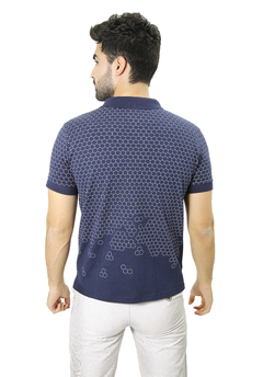 CAMISA POLO PIQUET AZUL COLMEIA - comprar online