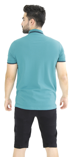 CAMISA POLO PIQUET AZUL CLARO - comprar online