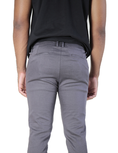 CALÇA JOGGER STRECH CINZA CHUMBO - comprar online