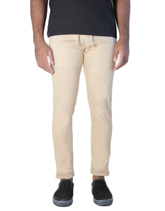 CALÇA JOGGER STRECH CREME - comprar online