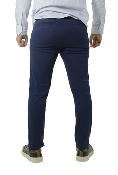 CALÇA ALFAIATARIA SKINNY SARJA AZUL ESCURO - comprar online