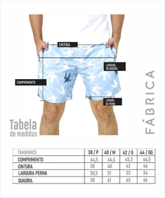 SHORT SARJA AZUL - comprar online