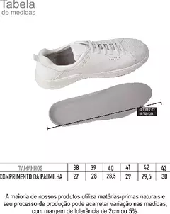 TÊNIS CASUAL BRANCO