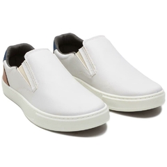 TÊNIS CASUAL SLIP BRANCO