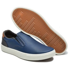 TÊNIS CASUAL SLIP AZUL - comprar online