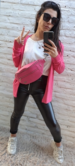 Pantalon engomado online rosa