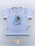 CAMISETA INFANTIL - ANJINHO AZUL (GISELE DAMINELLI)