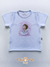 CAMISETA INFANTIL - ANJINHO ROSA (GISELE DAMINELLI)