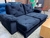 Sofa retratil e reclinavel Milan preto 2,50 - comprar online