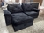 Sofa retratil e reclinavel Milan preto 2,50 na internet