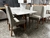 Imagem do Mesa Sochi madeira maciça 4 cadeiras 1,20x80 cadeiras capuccino