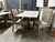 Mesa Sochi madeira maciça 4 cadeiras 1,20x80 cadeiras capuccino - loja online