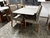 Mesa Sochi madeira maciça 4 cadeiras 1,20x80 cadeiras capuccino - Ana Clara Moveis