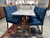 Mesa Sochi madeira maciça 4 cadeiras 1,20x80 cadeiras azul na internet