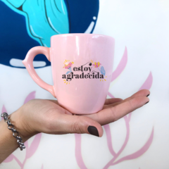 Taza Bombé - Estoy agradecida - tienda online