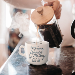 Taza de Desayuno - Me tomo 5 minutos, me tomo un té - comprar online