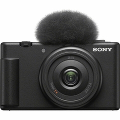 Câmera Vlogging Sony ZV-1F - Preto