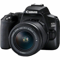 Câmera Canon EOS 250 (SL3) Kit EF-S 18-55mm F/3.5-5.6 III
